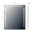 MCJ Easy Alu 03 Lustro ścienne 60x80 cm z oświetleniem LED MCJEASYALU0360X80 - zdjęcie 3