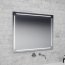 MCJ Easy Alu 04 Lustro ścienne 80x80 cm z oświetleniem LED MCJEASYALU0480X80 - zdjęcie 1