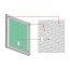 MCJ Easy Alu 04 Lustro ścienne 80x80 cm z oświetleniem LED MCJEASYALU0480X80 - zdjęcie 5