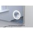 MCJ Exclusive Carmen Lustro ścienne 70 cm z oświetleniem LED stal polerowana MCJCARMEN70 - zdjęcie 11