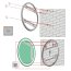 MCJ Premium Elipso R Lustro ścienne 80x100 cm z oświetleniem LED MCJELIPSOR80X100 - zdjęcie 5