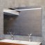MCJ Premium Fantasy W3 Lustro ścienne 120x80 cm z oświetleniem LED stal nierdzewna szlifowana MCJFANTASYW3120X80SB - zdjęcie 1