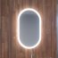 MCJ Premium Livia Lustro ścienne 50x90 cm z oświetleniem LED MCJLIVIA50X90 - zdjęcie 1