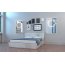 MCJ Premium Monica Lustro ścienne 120x80 cm z oświetleniem LED białe MCJMONICA120X80WH - zdjęcie 8