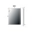 MCJ Premium Rio 2 Lustro ścienne 100x80 cm z oświetleniem LED MCJRIO2100X80 - zdjęcie 3