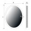 MCJ Premium Sofia Lustro ścienne 50x70 cm z oświetleniem LED MCJSOFIA50X70 - zdjęcie 3