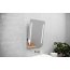 MCJ Premium Torino 2 Lustro ścienne z regulacją pochylenia 60x60 cm z oświetleniem LED MCJTORINO260X60 - zdjęcie 2