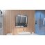 MCJ Premium Torino 3 Lustro ścienne z regulacją pochylenia 60x60 cm z oświetleniem LED MCJTORINO360X60 - zdjęcie 2