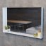 MCJ Premium Victoria Lustro ścienne 100x80 cm białe MCJVICTORIA100X80WH - zdjęcie 1