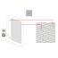 MCJ Premium Victoria Lustro ścienne 100x80 cm białe MCJVICTORIA100X80WH - zdjęcie 5