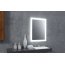 MCJ Premium Wega Lustro ścienne 80x60 cm z oświetleniem LED MCJWEGA80X60 - zdjęcie 7
