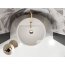 Miraggio Cosmo Umywalka wolnostojąca 46 cm biały mat 0002301 - zdjęcie 6