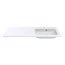 Miraggio Della 1200 R Umywalka meblowa 120,1x45,1 cm prawa biały połysk 0000912 - zdjęcie 4
