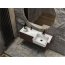 Miraggio Fontana Umywalka półblatowa 104,4x45 cm prawa biały połysk 0000520 - zdjęcie 7