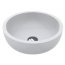 Miraggio Mark 375 Umywalka nablatowa 37,5 cm Mirasoft biały mat 0002679 - zdjęcie 1
