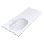 Miraggio New York Umywalka meblowa 120x50 cm lewa biały połysk 0000220 - zdjęcie 1