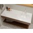 Miraggio New York Umywalka meblowa 120x50 cm prawa biały połysk 0000221 - zdjęcie 5