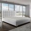 New Composition Factory Anette Kompletne łóżko z pojemnikiem i materacem 140x200 cm, białe 10268 - zdjęcie 1