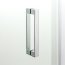 New Trendy Alta III Drzwi prysznicowe przesuwne 80x195 cm, profile chrom szkło przezroczyste Active Shield D-0252A - zdjęcie 6