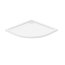 New Trendy Brodzik półokrągły 80x80x4,5 cm biały BL-0029 - zdjęcie 1