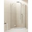 New Trendy Eleganta Kabina prysznicowa półokrągła 90x90x190 cm z powłoką Active Shield, profile chrom szkło przezroczyste EXK-1003 - zdjęcie 1