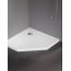 New Trendy Mild Brodzik pięciokątny 80x80 cm biały B-0623 - zdjęcie 2