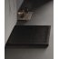 New Trendy Mild Stone Brodzik kwadratowy 100x100 cm czarny B-0585 - zdjęcie 2