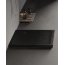 New Trendy Mild Stone Brodzik kwadratowy 80x80 cm czarny B-0562 - zdjęcie 2