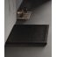 New Trendy Mild Stone Brodzik kwadratowy 90x90 cm czarny B-0584 - zdjęcie 2