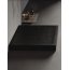 New Trendy Mild Stone Brodzik prostokątny 110x90 cm czarny B-0576 - zdjęcie 2