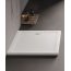New Trendy Mild Stone Brodzik prostokątny 120x80 cm biały B-0551 - zdjęcie 2
