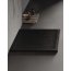 New Trendy Mild Stone Brodzik prostokątny 90x70 cm czarny B-0586 - zdjęcie 2