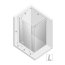 New Trendy Modena plus Kabina prysznicowa prostokątna 160x80x190 cm z powłoką Active Shield, profile chrom szkło przezroczyste EXK-1081L - zdjęcie 7