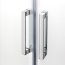 New Trendy New Maxima Kabina prysznicowa półokrągła 120x85x165 cm z powłoką Active Shield, profile chrom szkło grafit K-0297 - zdjęcie 6