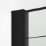 New Trendy New Modus Black Kabina prysznicowa Walk-in 120x100x200 cm z powłoką Active Shield profile czarne szkło przezroczyste EXK-0278 - zdjęcie 2