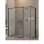 New Trendy New Modus Black Kabina prysznicowa Walk-in 130x90x200 cm z powłoką Active Shield, profile czarne, szkło przezroczyste EXK-0286 - zdjęcie 1