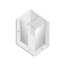 New Trendy New Modus Black Kabina prysznicowa Walk-in 150x80x200 cm z powłoką Active Shield profile czarne szkło przezroczyste EXK-1289 - zdjęcie 3