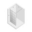 New Trendy New Modus Black Kabina prysznicowa Walk-in 80x200 cm z powłoką Active Shield profile czarne szkło przezroczyste EXK-0245 - zdjęcie 3