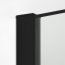 New Trendy New Modus Black Ścianka prysznicowa do kabiny Walk-in 100x200 cm z powłoką Active Shield, profile czarne, szkło przezroczyste EXK-0266 - zdjęcie 2