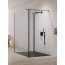 New Trendy New Modus Black Ścianka prysznicowa do kabiny Walk-in 110x200 cm z powłoką Active Shield profile czarne szkło przezroczyste EXK-0074 - zdjęcie 1