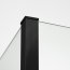 New Trendy New Modus Black Ścianka prysznicowa do kabiny Walk-in 140x200 cm z powłoką Active Shield profile czarne szkło przezroczyste EXK-0077 - zdjęcie 5