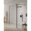 New Trendy New Modus Black Ścianka prysznicowa do kabiny Walk-in 140x200 cm z powłoką Active Shield profile czarne szkło przezroczyste EXK-0095 - zdjęcie 1