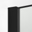 New Trendy New Modus Black Ścianka prysznicowa do kabiny Walk-in 140x200 cm z powłoką Active Shield profile czarne szkło przezroczyste EXK-0270 - zdjęcie 2