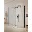 New Trendy New Modus Black Ścianka prysznicowa do kabiny Walk-in 90x200 cm z powłoką Active Shield profile czarne szkło przezroczyste EXK-0100 - zdjęcie 1
