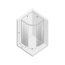 New Trendy Porta Kabina prysznicowa półokrągła 90x90x200 cm z powłoką Active Shield, profile aluminium szkło przezroczyste EXK-1045 - zdjęcie 7