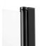 New Trendy Superia Black Drzwi uchylne 80x195 cm profile czarne szkło przezroczyste D-0332A - zdjęcie 2