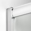 New Trendy Varia Drzwi wnękowe 100x190 cm z powłoką Active Shield, profile chrom szkło przezroczyste D-0054A - zdjęcie 4