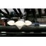 Next Enterprise Lampa wisząca IP40, biała, chrom, pierścień chromowany 1060-40-1403 - zdjęcie 4