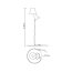 Next FlapFlap 10° Lampa stojąca 80x83 cm IP20, biała 1015-00-0101 - zdjęcie 3