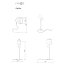 Next FlapFlap 10° Lampa stojąca 80x83 cm IP20, biała 1015-00-0101 - zdjęcie 16